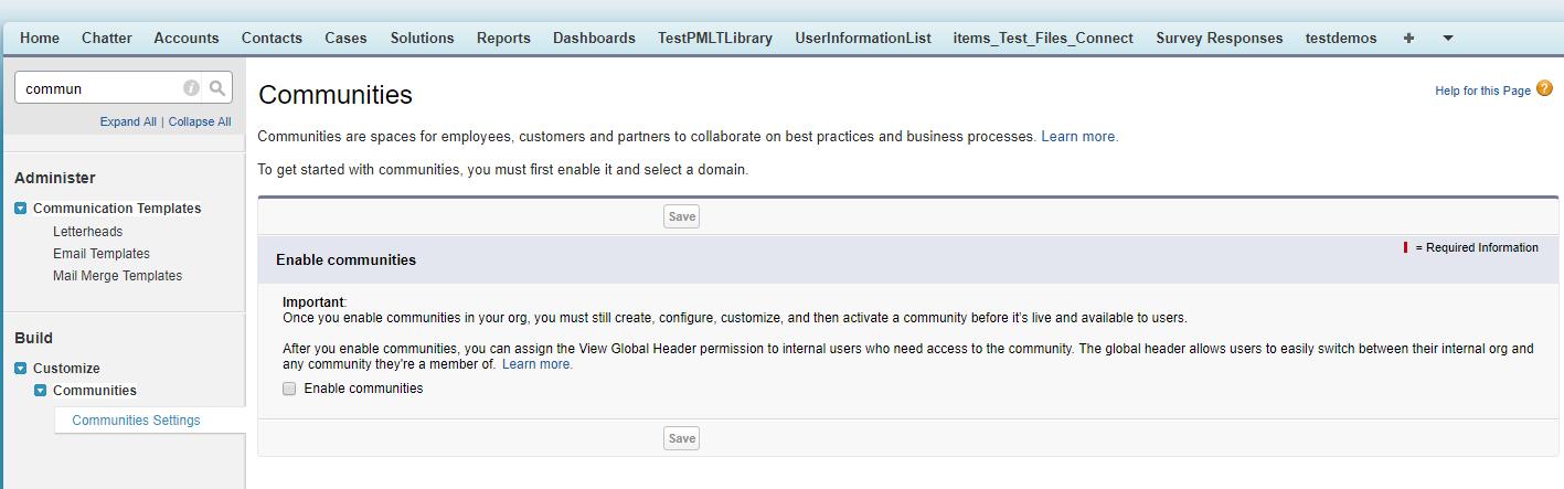 How to create Communities in Salesforce blog communities1