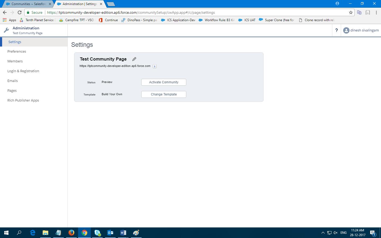 How to create Communities in Salesforce blog communities4