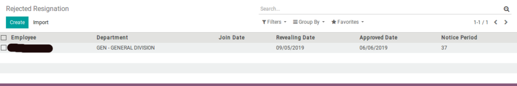 odoo refused resignation