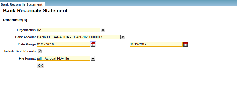 9 Steps for a Successful ERP Project Go Live Compiere_Live_steps_Bank_Reconciliation_Report