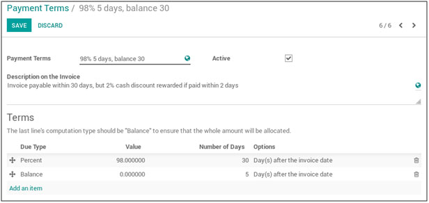 TenthPlanet_Blog_Odoo_How-to-setup-cash-discounts-in-Odoo-1
