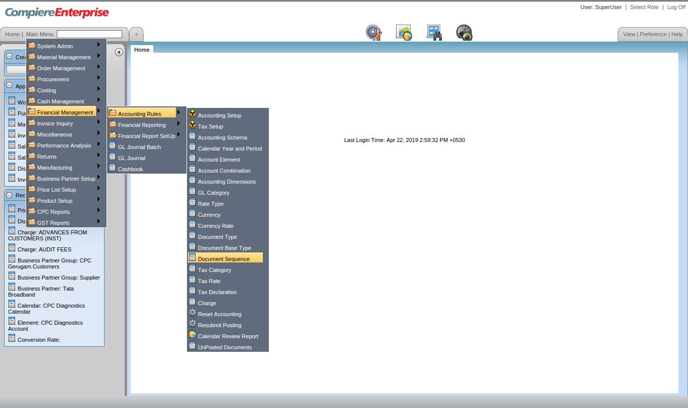Compiere_ERP_Training_Document Sequence2