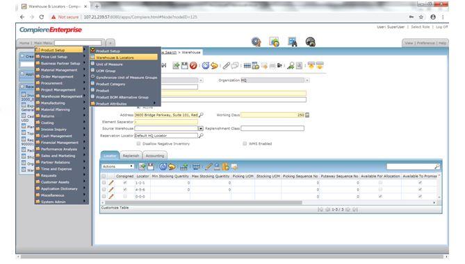 Compiere_ERP_Training_Main_Menu2