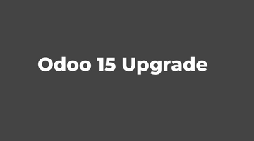 Odoo15 Upgrade