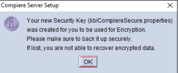 How to install Compiere ERP 3.8.19 Version Compiere Server Setup