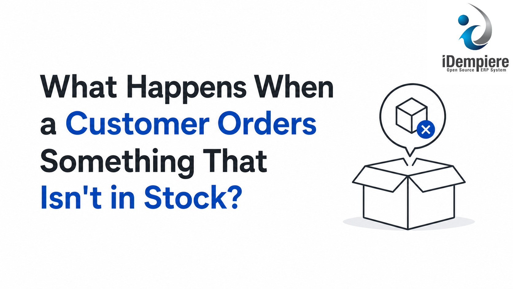 TenthPlanet iDempiere How Distributors Can Stop Stockouts and Overstocking with iDempiere