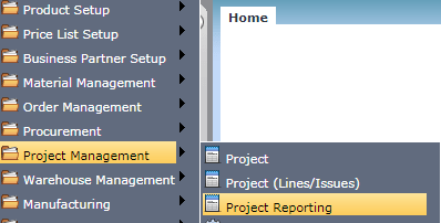 TenthPlanet_Compiere_Garden_Project Management_Project Reporting