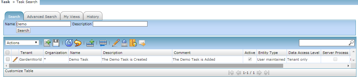 TenthPlanet_Compiere_Garden_World_System_Admin_Demo Task Search