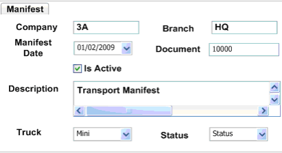 TenthPlanet_Compiere_Distribution_Material_Management_Manage_Transport_Manifest