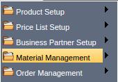 TenthPlanet_Compiere_GardenWorld_Material Planning_Material_Management