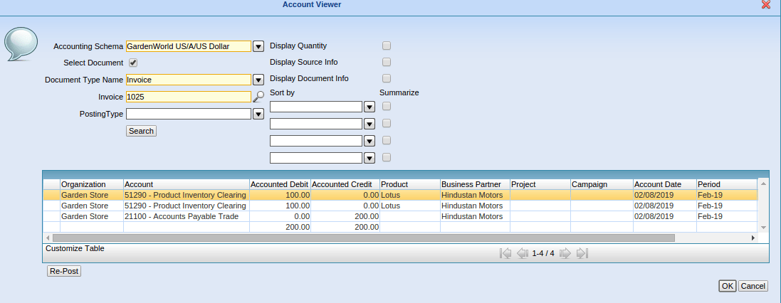TenthPlanet_Compiere_Gardern_world_Use_Cases_Purchase Order during Receipt 4