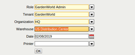TenthPlanet_Compiere_Gardern_world_Use_Cases_Transaction in differenet Organization