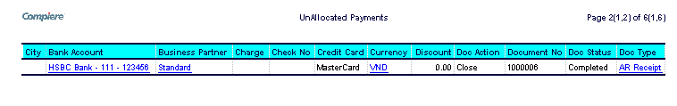 TenthPlanet_Compiere_Distribution_Cash_Management_Unallocated_Payments 2