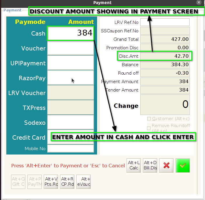 How to give Discount to a POS Bill in ADempiere Retail TenthPlanet-ADempiere-Masters-DiscountPOSBill-10