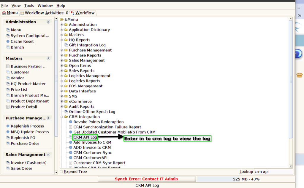 TenthPlanet-ADempiere-Masters-CRM-API-log