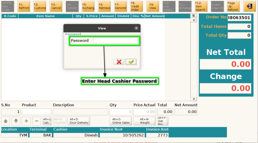 How to view current day’s Orders in ADempiere Retail? TenthPlanet ADempiere POS ViewCurrentOrders 2