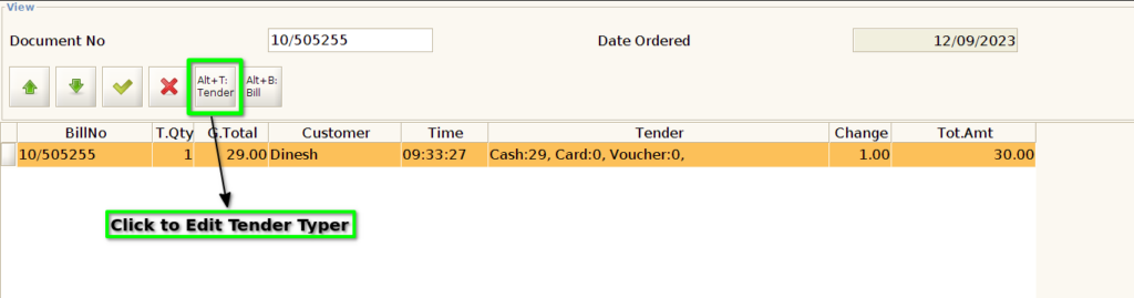 How to view current day’s Orders in ADempiere Retail? TenthPlanet ADempiere POS ViewCurrentOrders 5