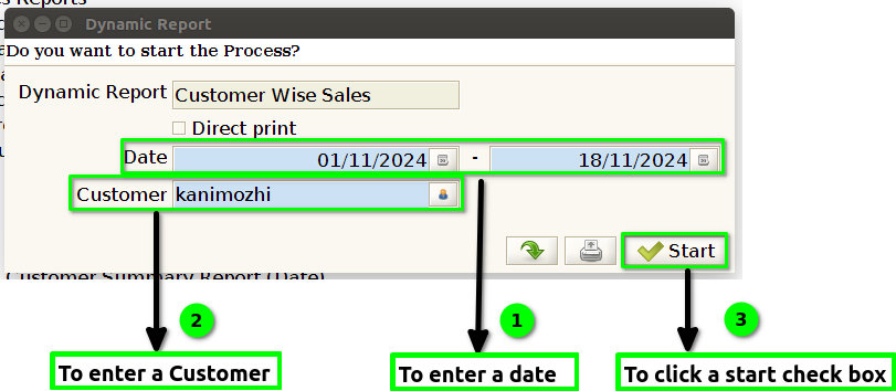 How to view Customer Wise Sales Report in Adempiere Retail TenthPlanet ADempiere Customer Wise Sales Report-1
