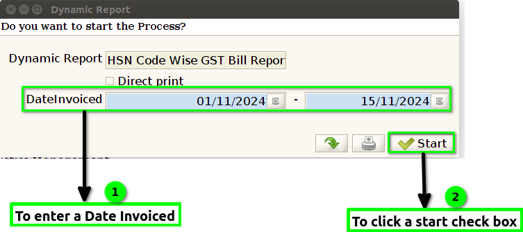 How to view HSN Code Wise GST Bill Report in Adempiere Retail Tenthplanet-ADempiere-HSN Code Wise GST Bill Report-1