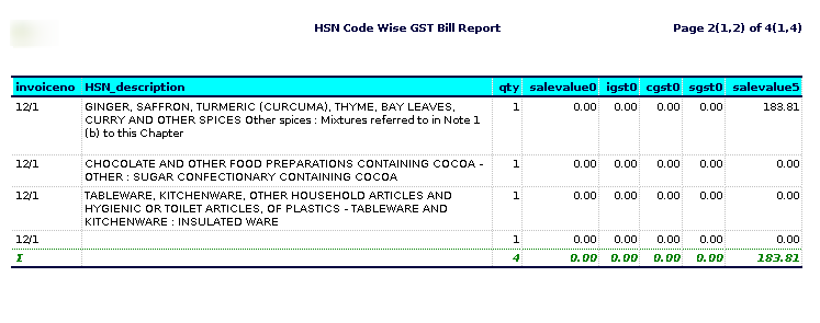 How to view HSN Code Wise GST Bill Report in Adempiere Retail TenthPlanet-ADempiere-HSN-Code-Wise-GST-Bill-Report-3