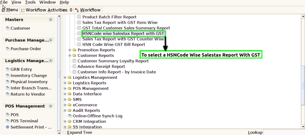 Tenthplanet-ADempiere-HSN Code Wise Sales Tax Report With GST.