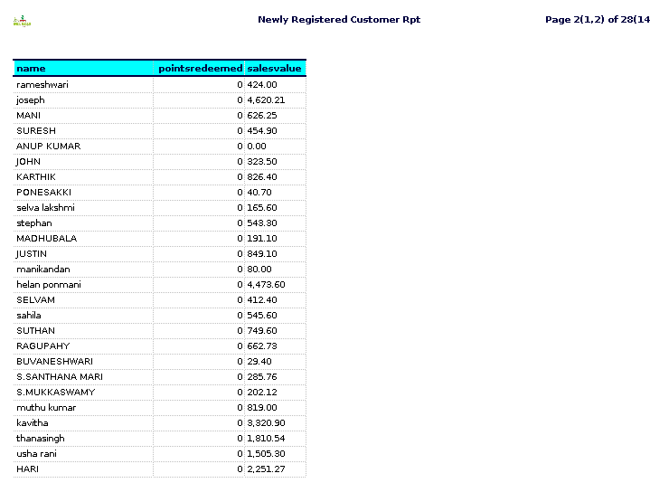 How to view Newly Registered Customer Report in Adempiere Retail Tenthplanet-ADempiere-Newly Registered Customer Report-3