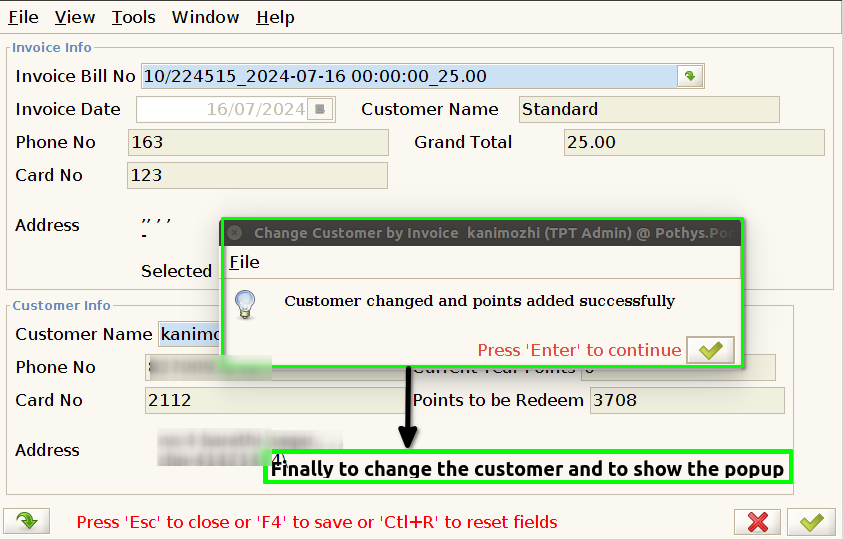 TenthPlanet-ADempiere-POS-ChangeCustomerByInvoice-3