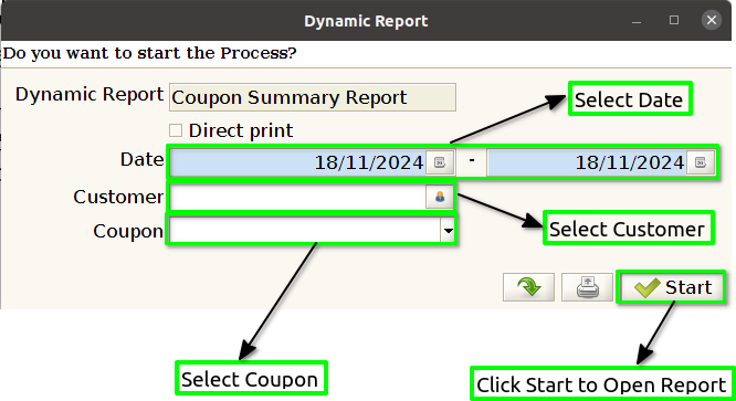 How to view Coupon Summary Report in Adempiere Retail TenthPlanet-ADempiere-POS-CuopenSummaryReport-2