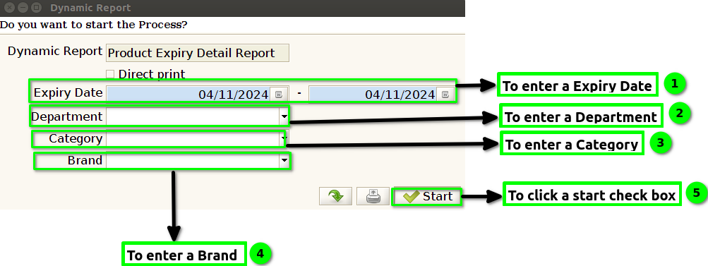 How to view Product Expiry Detail Report SS in Adempiere Retail TenthPlanet-ADempiere-POS-ProductExpiryDetailReport-2