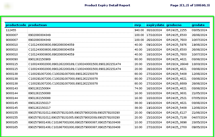 How to view Product Expiry Detail Report SS in Adempiere Retail TenthPlanet-ADempiere-POS-ProductExpiryDetailReport-4