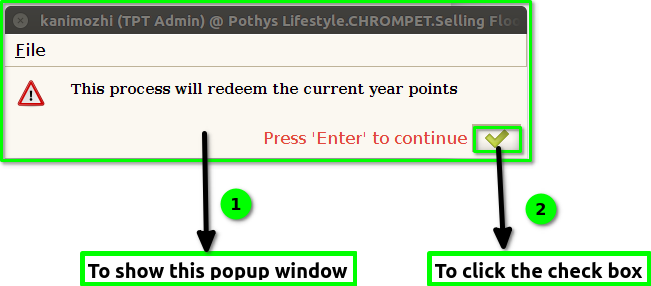 How to allocate points to Customers for redemption in Adempiere Retail TenthPlanet-ADempiere-POS-RedeemProcess-3