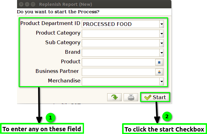 How to view Replenish Report in Adempiere Retail TenthPlanet-ADempiere-POS-ReplenishReport-2