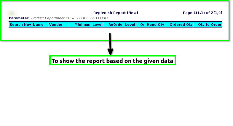 How to view Replenish Report in Adempiere Retail TenthPlanet-ADempiere-POS-ReplenishReport-3
