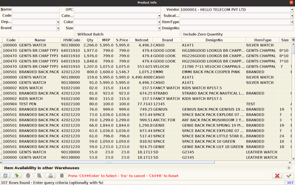 How to create Return to Vendor transactions Adempiere Retail TenthPlanet-ADempiere-POS-ReturnToVendor-8