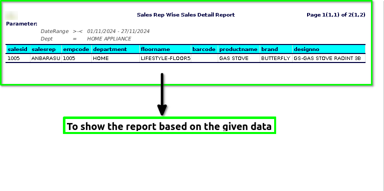 How to view Sales Rep Wise Sales Detail Report in Adempiere Retail TenthPlanet-ADempiere-POS-SalesRepWiseSalesDetailReport-3