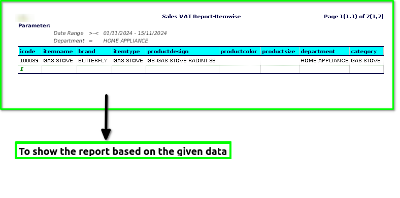How to view Sales VAT Report Item-Wise in Adempiere Retail TenthPlanet-ADempiere-POS-SalesVATReportItemWise-3