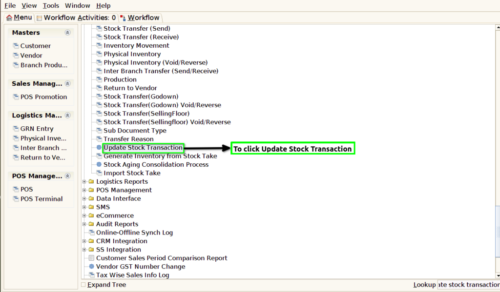 How to update the current stock based on today’s transactions in Adempiere Retail TenthPlanet ADempiere PhysicalInventory UpdateCurrentStock 1
