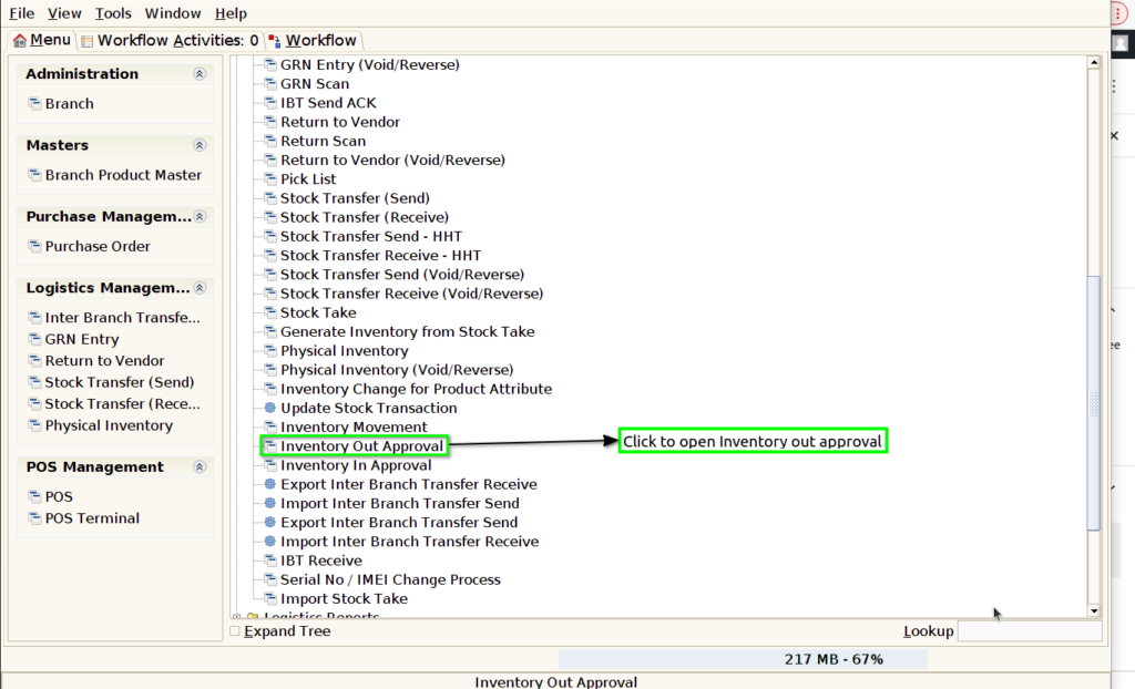 How to Create Inventory Out Approval document in ADempiere Retail TenthPlanet ADempiere PhysicalInventoryOut 1