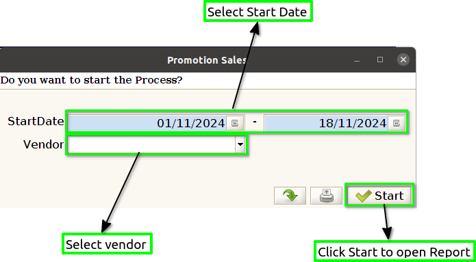 TenthPlanet ADempiere Promotion Sales Report 1