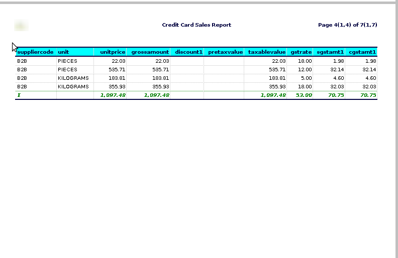 How to view Credit Card Sales Report in Adempiere Retail TenthPlanet-ADempiere-Report-Credit Card Sales -5
