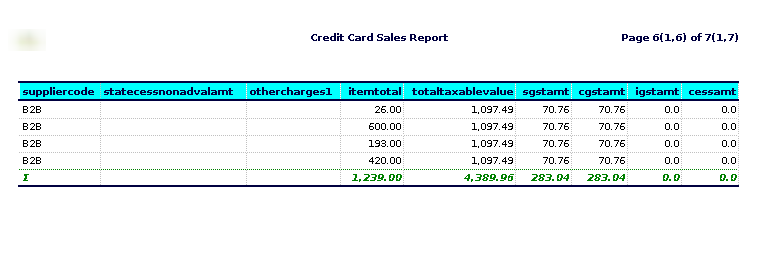 How to view Credit Card Sales Report in Adempiere Retail TenthPlanet-ADempiere-Report-Credit Card Sales-7