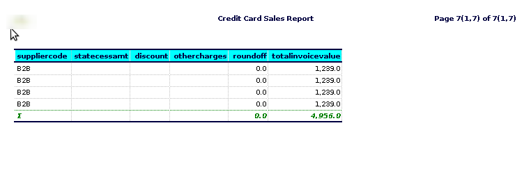 How to view Credit Card Sales Report in Adempiere Retail TenthPlanet-ADempiere-Report-Credit Card Sales-8