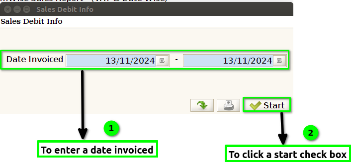 TenthPlanet ADempiere- Report Sales Debit Info-1