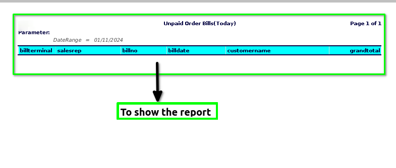 How to view Unpaid Estimate Order Report in Adempiere Retail TenthPlanet-ADempiere-Un-Padi-Estimate_-Order-Report-2