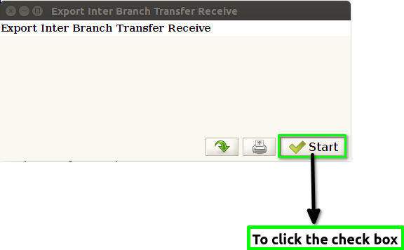 How to export Inter Branch Transfer Receive document as CSV file for reference no synch to Source Branch in Adempiere Retail TenthPlanet ADempiere exportInterBranchTransfer 2