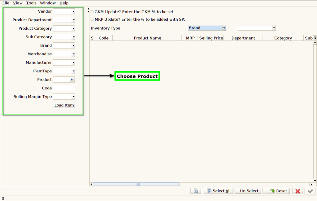 How to make Product Master attribute update in Batches in ADempiere Retail TenthPlanet iDempeire LogisticsManagement 3