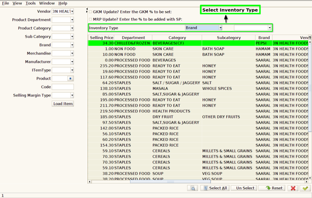 How to make Product Master attribute update in Batches in ADempiere Retail TenthPlanet iDempeire LogisticsManagement 6