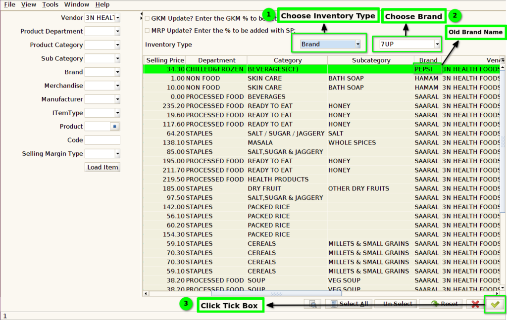 How to make Product Master attribute update in Batches in ADempiere Retail TenthPlanet iDempeire LogisticsManagement 7