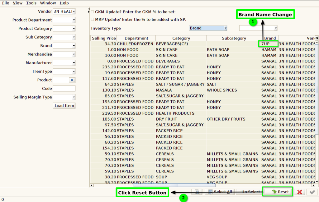 How to make Product Master attribute update in Batches in ADempiere Retail TenthPlanet iDempeire LogisticsManagement 9