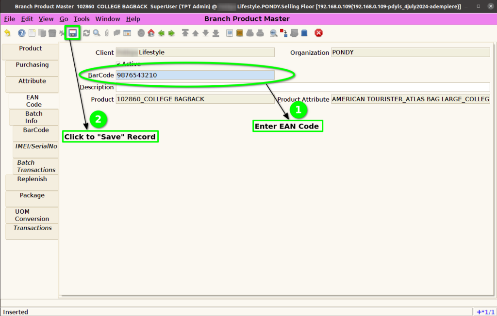 How to create a Product in ADempiere Retail TenthPlanet iDempiere BranchProductMaster 13